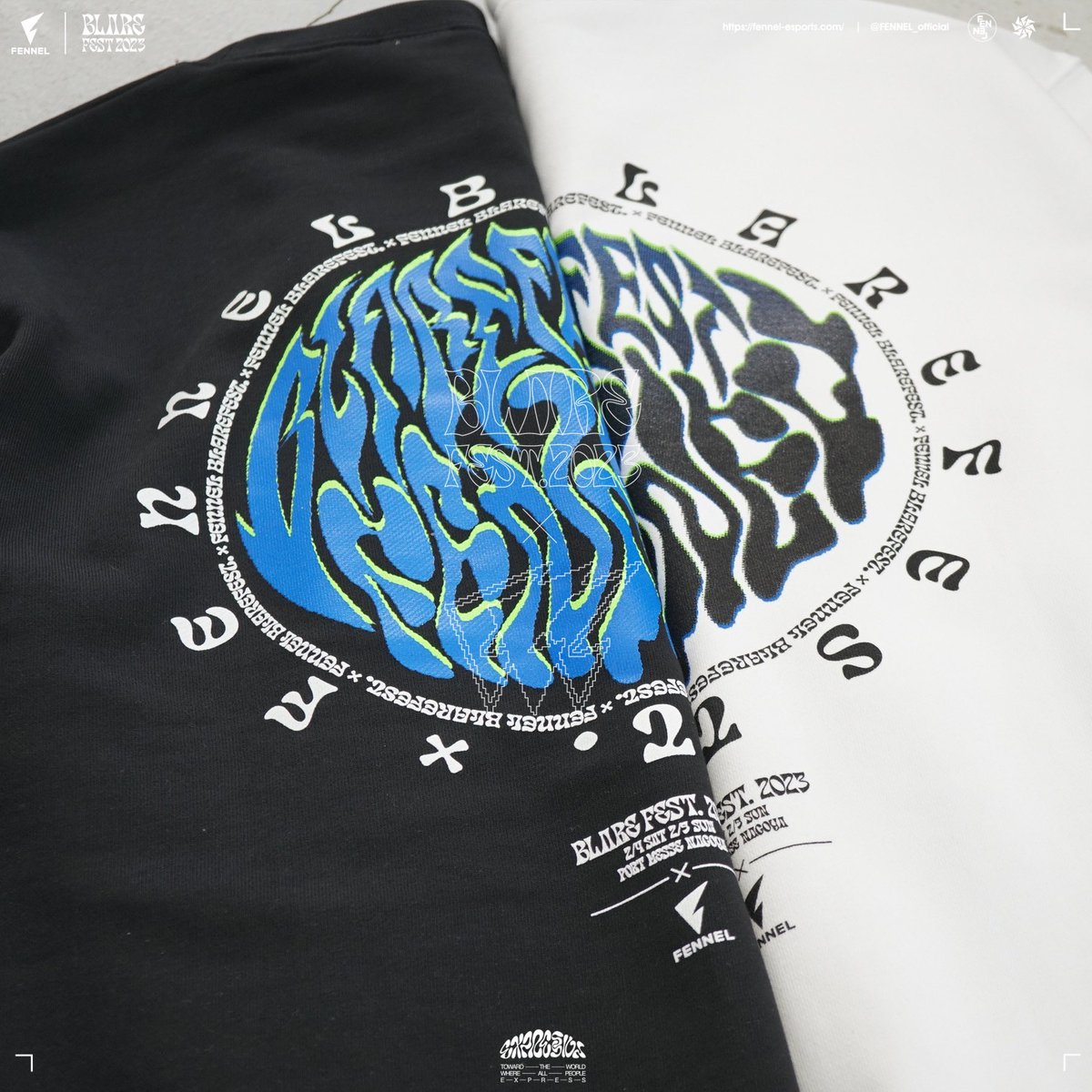 ♥新品♥未開封◆BLARE FEST. T-shirt ブラック Lサイズ BLARE FEST. 2023 × FENNEL ￣￣￣￣￣￣￣￣￣￣￣￣￣￣ BLAREFEST