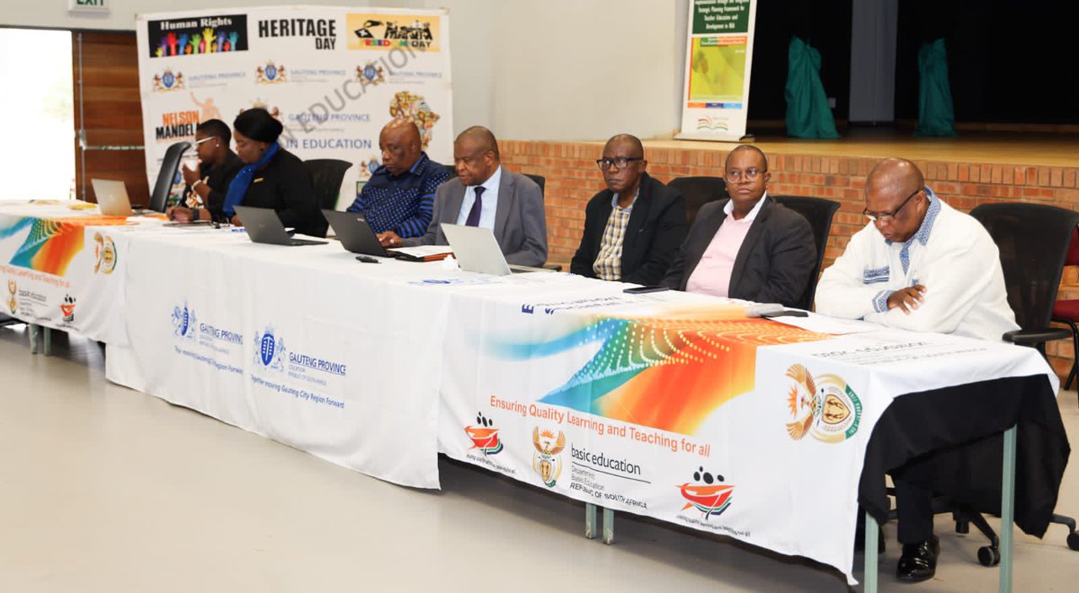 EducationGP1's tweet photo. [HAPPENING NOW]: We have gathered all our basic education stakeholders across Sediwes to launch our District Quality Teaching &amp; Learning Campaign (#QLTC) Forum today at Setlabotjha Primary School in Sebokeng.

#GrowingGautengTogether https://t.co/C194M4gQSg