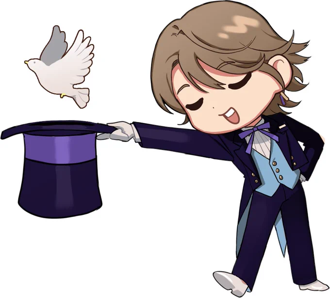 「魔術師が消えても魔術は続きます」  #マフィア42 #キャラクター #魔術師