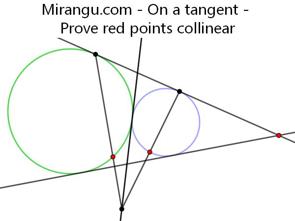 MatemáticasCDMX on Twitter: "RT @Mirangu1: Two tangent circles and