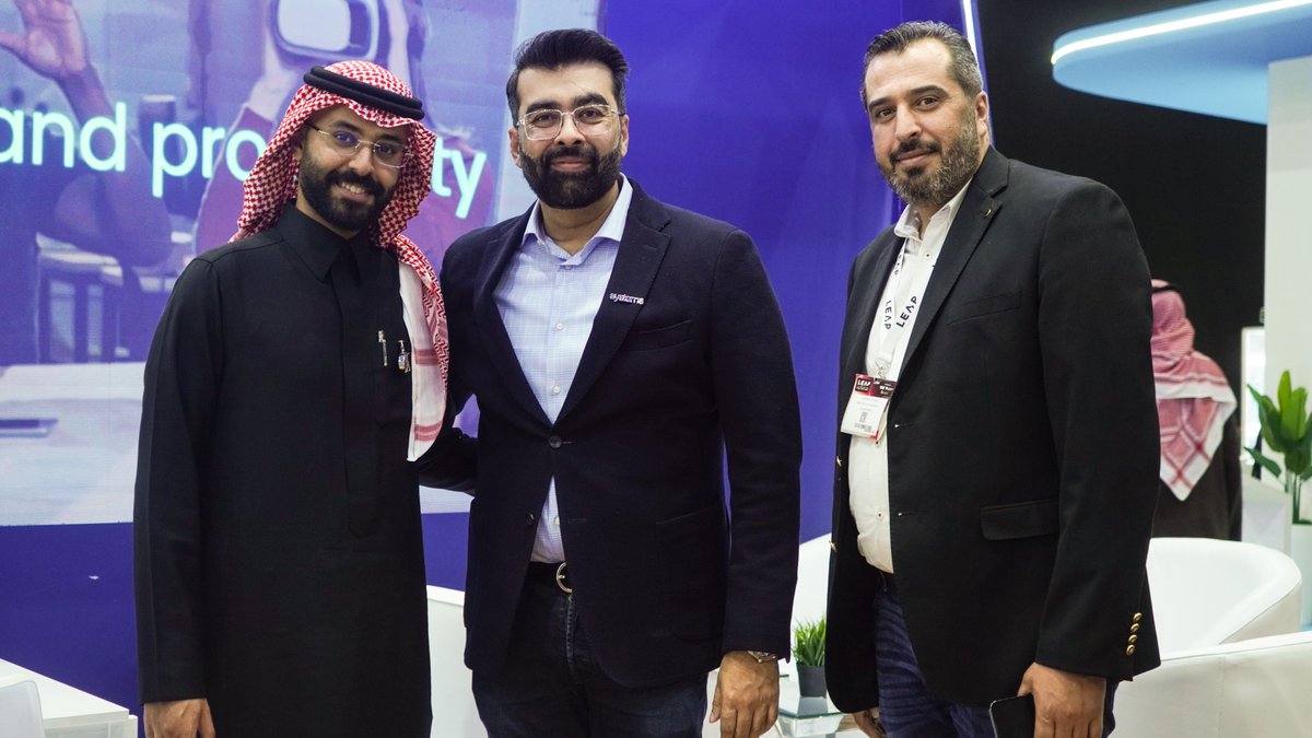 systems_arabia's tweet photo. @LEAPandInnovate, a journey of discoveries into the limitless potential technology holds to transform societies and economies. Glimpses from Day 4, where we showcased technology to solve challenges faced by enterprises and chart a way forward for a better future.

#Leap23 https://t.co/AJWhyj7Z13