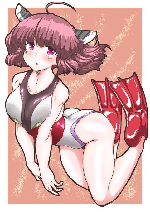 #きりたんキラキラ金曜日 
今日の競泳水着です 