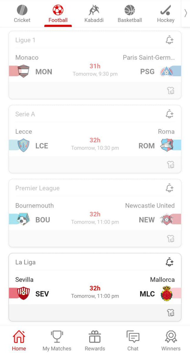 JarvizOfficial's tweet photo. @harshjain85 @Dream11 Tomorrow There are 25 football Matches.. Atleast Give 15 Matches first Prize 50K-1L..No use of adding these matches, if you give GL of 5500 or 9500 ..Don't waste users time by giving shit GL..You Guys are top in India..So Kindly add Good GL please #Dream11 https://t.co/R63hiulB6C