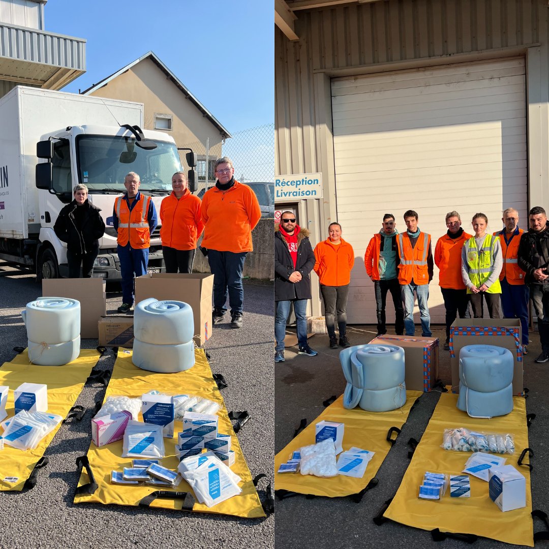 Robé Médical apporte son soutien aux victimes du séisme en Turquie avec un don de matériel médical qui sera acheminé par une équipe de bénévoles qui part le 10 février 2023 en avion.

#Turquie #seismeturquie