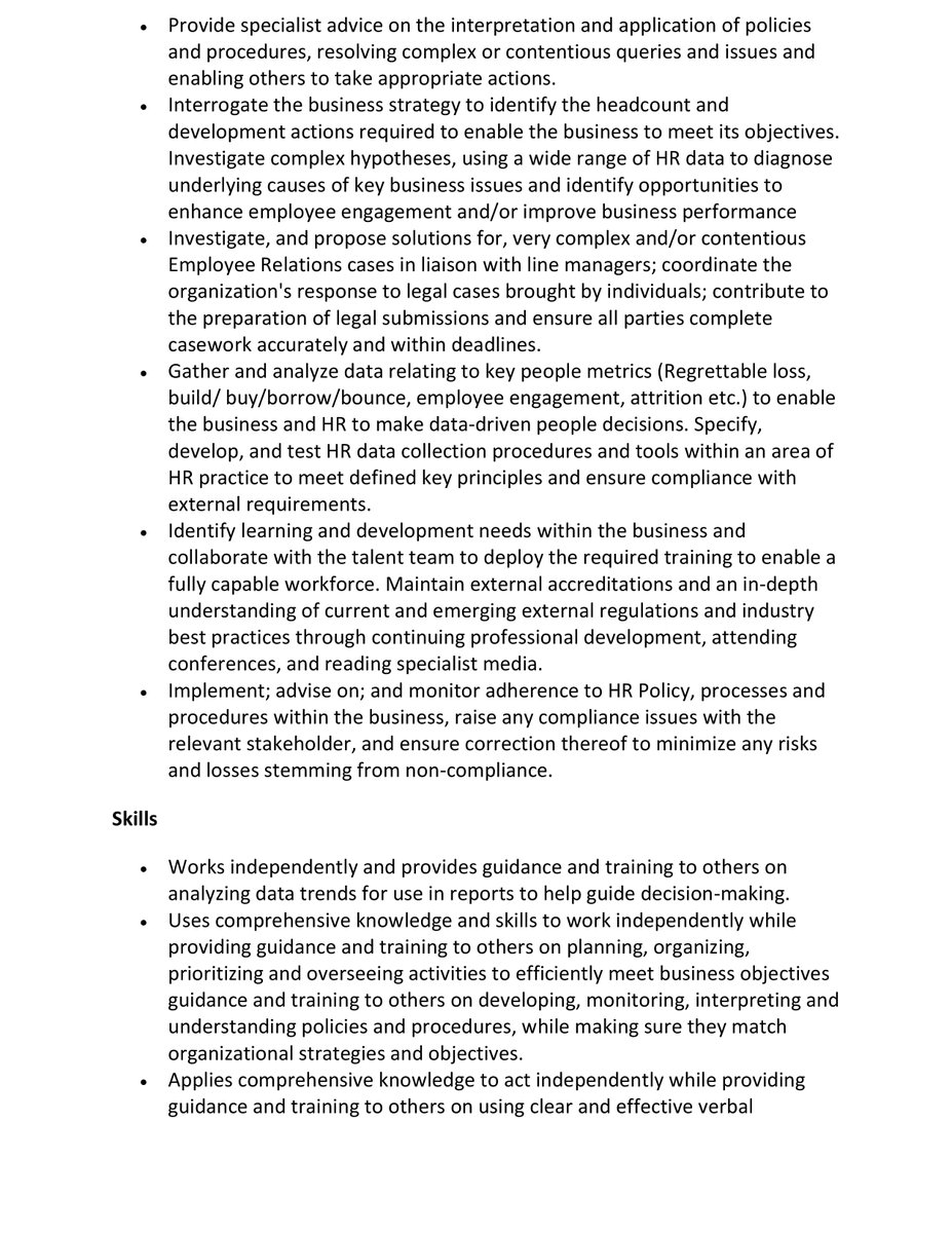 interswitchug's tweet photo. Join the .@interswitchug team as a Human Resource Business Partner. Please find the details about the role displayed below. ๐
#JoinTheSwitch https://t.co/folCtazhjt