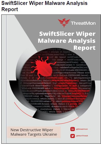 MalGamy12's tweet image. Hi everyone.
With @MonThreat , I would like to share my new report about #swiftSlicer. In this report, I have analyzed the capabilities of #swiftSlicer and the techniques it has used to target Ukraine.
Here is the link to the report: threatmon.io/swiftslicer-wi…
#malware #wiper
