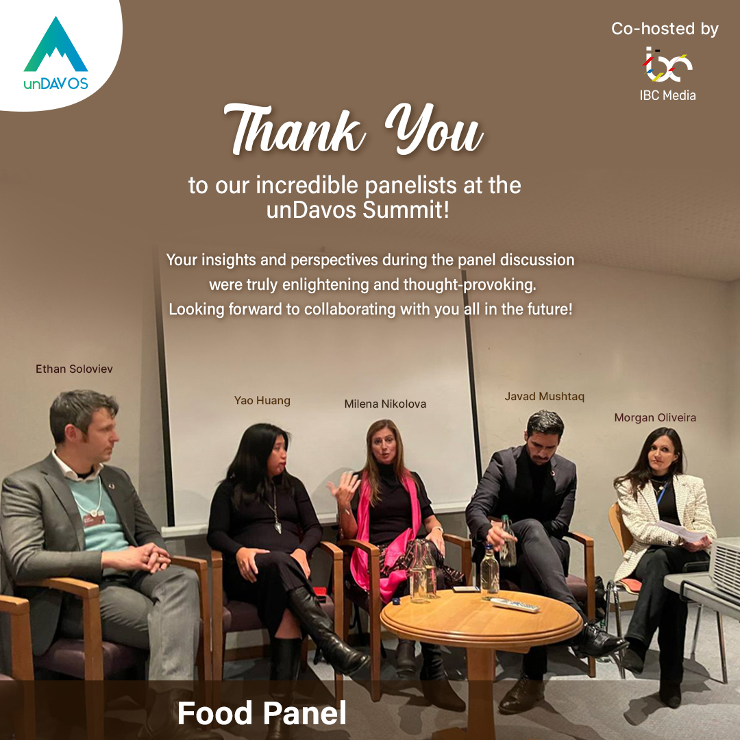 unDavos Summit (@undavossummit) on Twitter photo Fresh perspectives and Engaging conversations π
Your thoughts are truly inspiring, and we cannot wait to see how they will shape the future β¨
Yao Huang, @milenkanik 
#Davosweek #wefweek #unDavos #foodtech #food #future Fresh perspectives and Engaging conversations π
Your thoughts are truly inspiring, and we cannot wait to see how they will shape the future β¨
Yao Huang, @milenkanik 
#Davosweek #wefweek #unDavos #foodtech #food #future