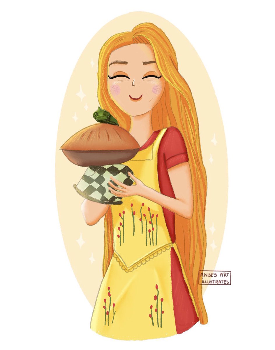 Illustrating Rapunzel 🎀🥰 #digitalartists #digitalartworks #digitalartistsoninstagram #digitalartlook #digitalartgallery #mydigitalart #cutecharacter #childrenillustrationartist #picturebookart #cozydrawing #drawingchallenge