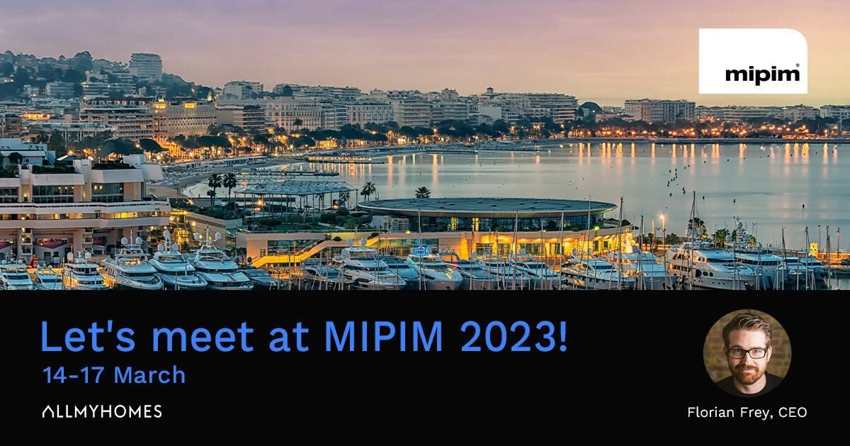 Überzeugender Vermarktungserfolg für Neubau-Eigentumswohnungen. Datenbasierte Konzeption &amp; passgenaue Tools = reduzierte Vermarktungsdauer!

Termin mit CEO Florian #Frey:
👉 Calendly - bit.ly/3DSLDHp
👉 f.frey@allmyhomes.com
👉 +49 30 209 944 111

#allmyhomes #mipim2023