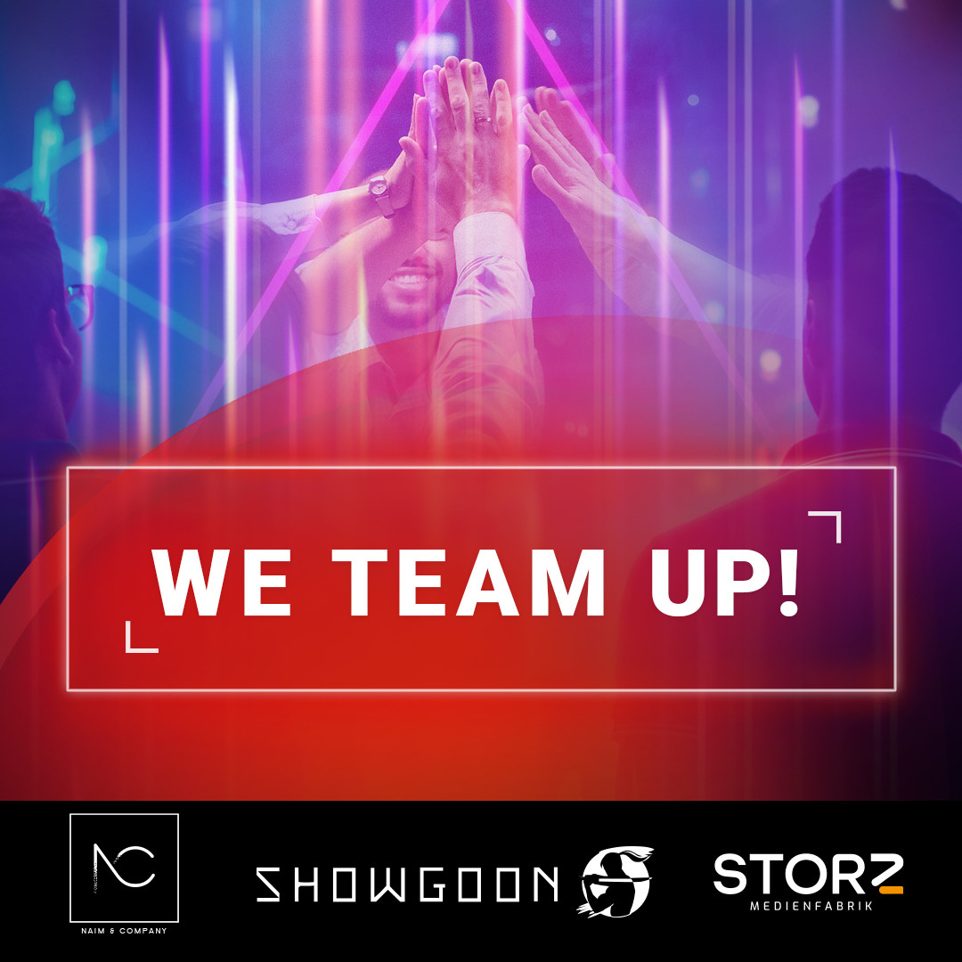 💪 Next Level: Storz Medienfabrik und Naim &amp; Company entwickeln und vermarkten gemeinsam Showgoon.

Wir freuen uns darauf! 🥳
#gaming #esports #streaming #zusammenarbeit