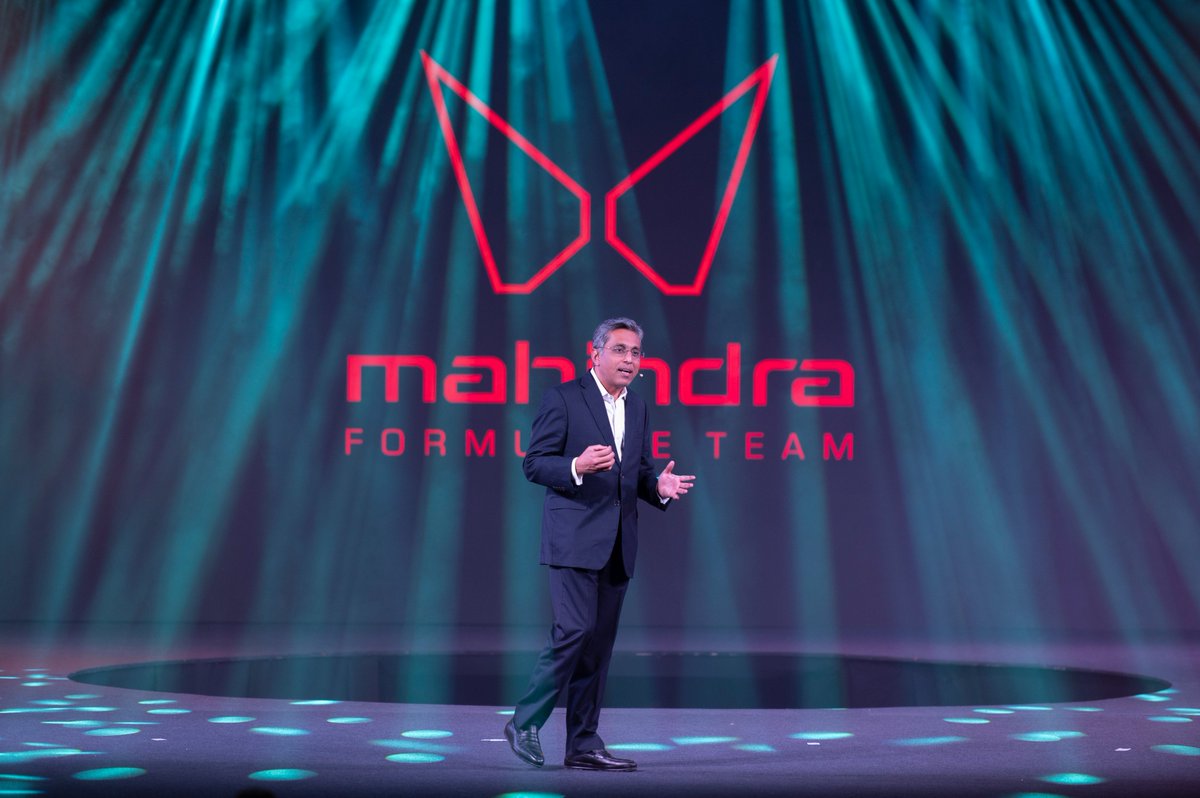 MahindraRise's tweet photo. The moment fans were waiting for is finally here!

Presenting the #M9Electro Gen 3, an EV icon making its debut on Indian tracks. The car symbolises our efforts to #RiseWithTech.

#CheerForTeamMahindra @MahindraRacing @DaruvalaJehan  @LucasdiGrassi  @oliverrowland1 https://t.co/RmWH0RdtOZ