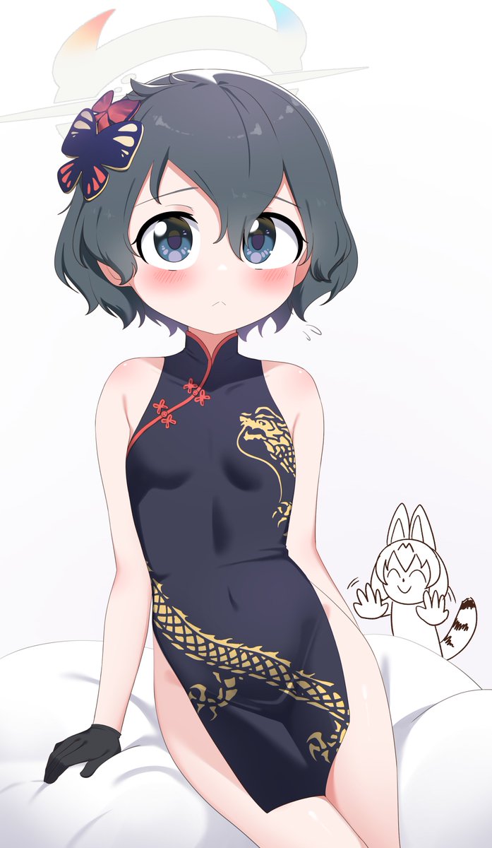 ブルアカをすることがありませんがTLでたくさんキサキ会長の絵を見たらだんだん惹かれてるのでその服をかばんちゃんに描きました(色も少し変えています)

#ブルアカ
#けものフレンズ