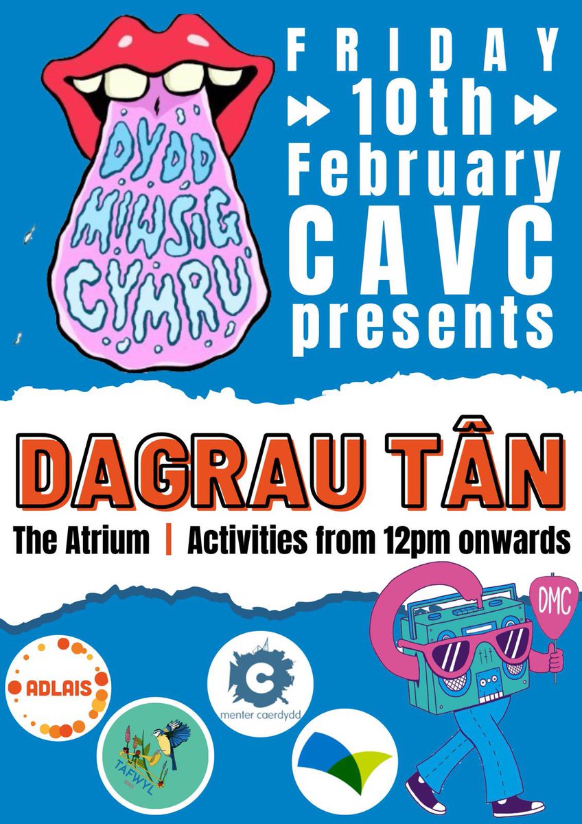 adlais_cavc's tweet photo. Dewch i ddathlu #DyddMiwsigCymru @CAVC Gig o 12yp gyda stondin gwybodaeth #Tafwyl Join in our celebrations, lunchtime gig plus information stall with Tafwyl 🎶 🏴󠁧󠁢󠁷󠁬󠁳󠁿@MenterCaerdydd https://t.co/53hm0yfbdF