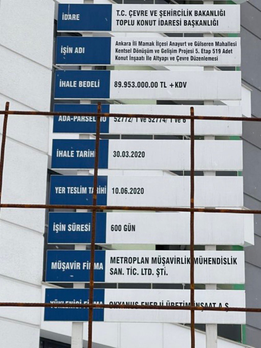 Ankara mamak gülseren toki 5. Etapda 2 yıldır boş bekleyen toki konutları. 2 yıldır çözülmedi boş hazır daireler. 150 daireden fazla var. Hepsi 4+1 . Depremzedeler için konut ihtiyacı . <a href="/ankarabbld/">Ankara Büyükşehir</a> <a href="/AFADBaskanlik/">AFAD</a> <a href="/ahbap/">Ahbap</a>