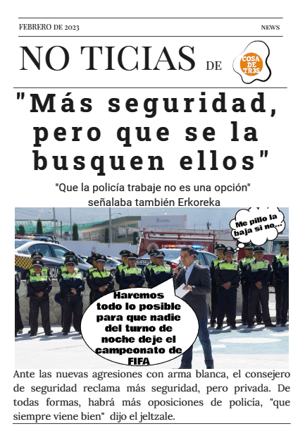 A ver si va a tener que salir Zelensky pidiendo armas para defender las discoteques...