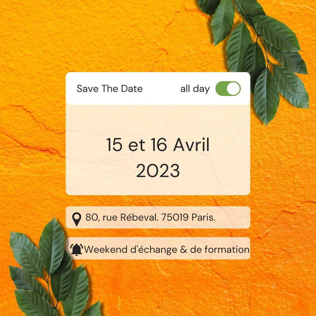 Le WEF est de retour ! Comme promis nous revenons vers vous avec une nouvelle date pour un superbe Week-end d’Échange et de #Formation. Pour vous pré-inscrire ça se passe ici:   framaforms.org/pre-inscriptio…