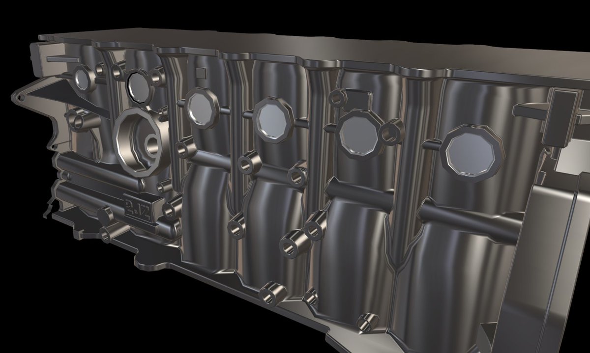 ApeBob's tweet image. #2jz #engineblock #3dmodeling #3dcg