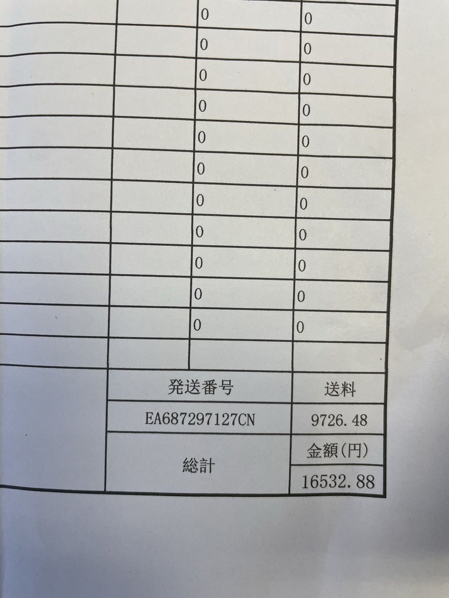 16,666円以下は関税が掛からないとされてますが、関税は掛からなくとも、輸入消費税と地方消費税は掛かるようになり税関が輸入歴を調べて個人輸入では無く商用輸入と判断する為。  16,666円以下にして国際送料が割高になり、更に税金も避けられないとなると、21kg以上で ...