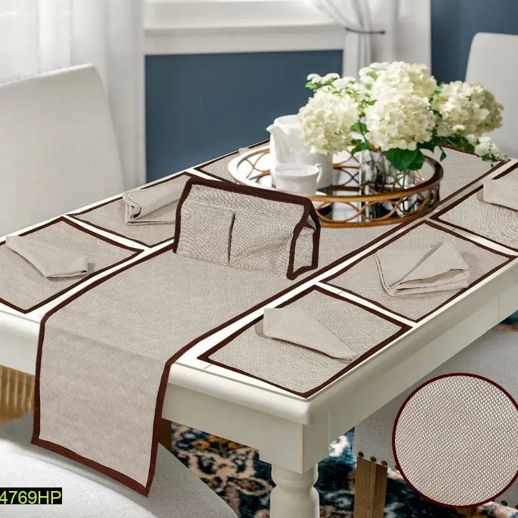 HUMSBKASTORE's tweet image. Table runner
Fabric:Cotton Birdeye/Percale
Includes: 1x Table Runner
1x Tissue Box
6x Table Mats
6x Napkins
#kitchenitems #tablerunners #dailyuse #beautiful #kitchen #tissueboxes #tablemats #napkin