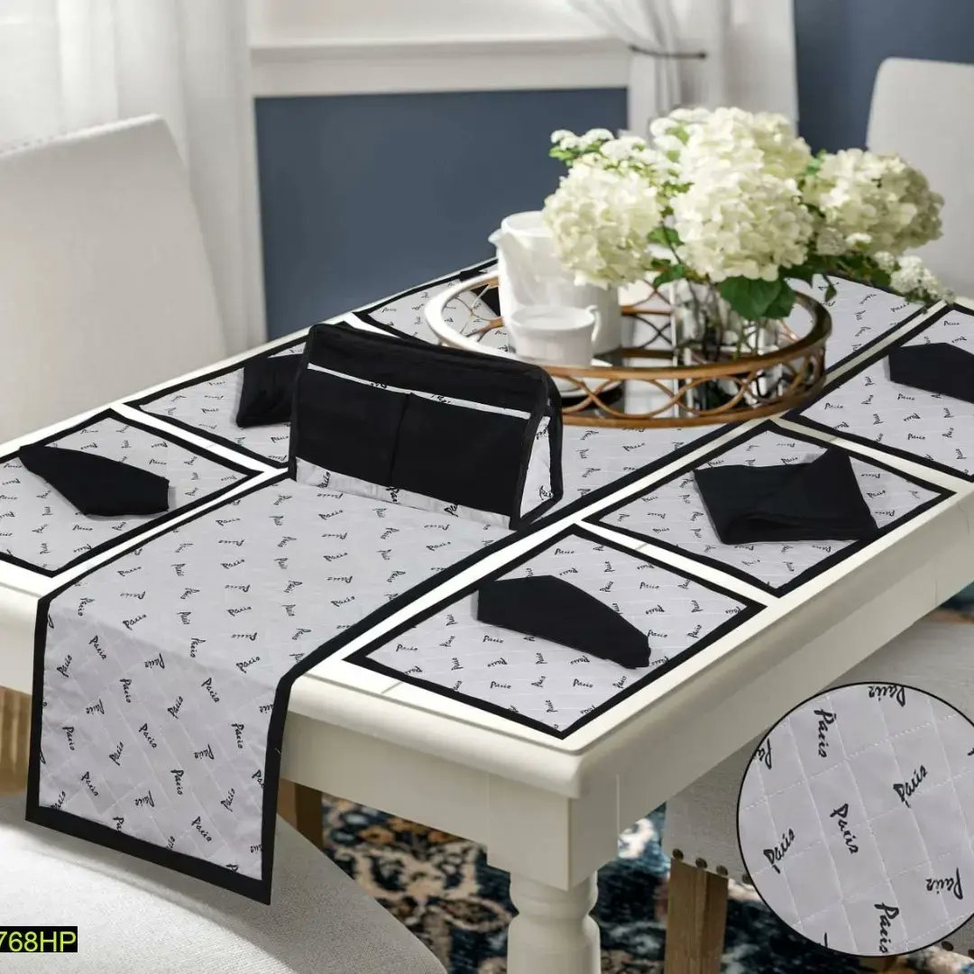 HUMSBKASTORE's tweet image. Table runner
Fabric:Cotton Birdeye/Percale
Includes: 1x Table Runner
1x Tissue Box
6x Table Mats
6x Napkins
#kitchenitems #tablerunners #dailyuse #beautiful #kitchen #tissueboxes #tablemats #napkin