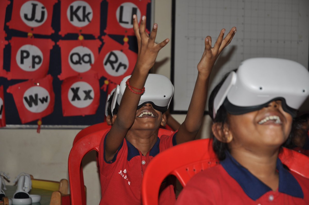 vremerge's tweet image. Brilliant VR EMERGE session at @sanacademyofficial School! It was great fun exploring the possibilities of #virtualrealitygames

VR EMERGE INDIA PVT. LTD
+91 81109 11110
vremerge.com
#vr #virtualrealityexperience #Metaverse