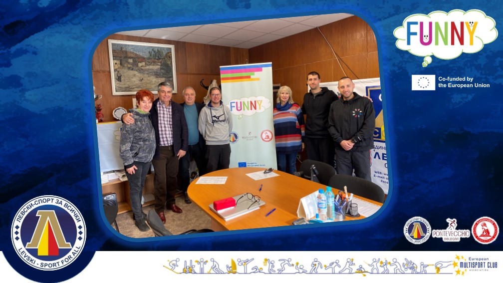 Levski-Sport for all (@sc_levski) on Twitter photo <a href="/SC_Levski/">Levski-Sport for all</a> & the coaches from the "Levski 2016" athletics club will conduct training sessions with elements of "fun" athletics in Sofia schools.
Training of trainers project #FUNNY_eu <a href="/EuSport/">EUSport</a> <a href="/MultisportEU/">EMCA Sport</a> <a href="/SC_Levski/">Levski-Sport for all</a> & the coaches from the "Levski 2016" athletics club will conduct training sessions with elements of "fun" athletics in Sofia schools.
Training of trainers project #FUNNY_eu <a href="/EuSport/">EUSport</a> <a href="/MultisportEU/">EMCA Sport</a>