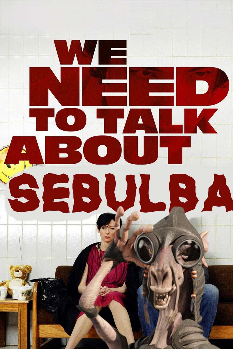 If we weren't meant to be talking about Sebulba why did they make him nice like that?