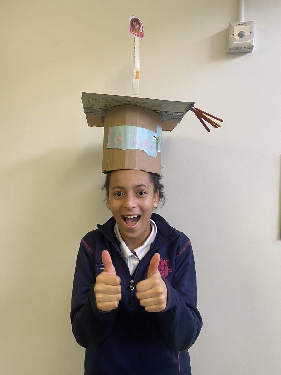 IHS_RS's tweet image. Taskmaster day 5: make a hat from recycled items.
Great job Nicole!!
@TaskmasterEdu @Place2Be @IpswichHigh @mrdbrowning #CMHWTasking #ChildrensMentalHealthWeek