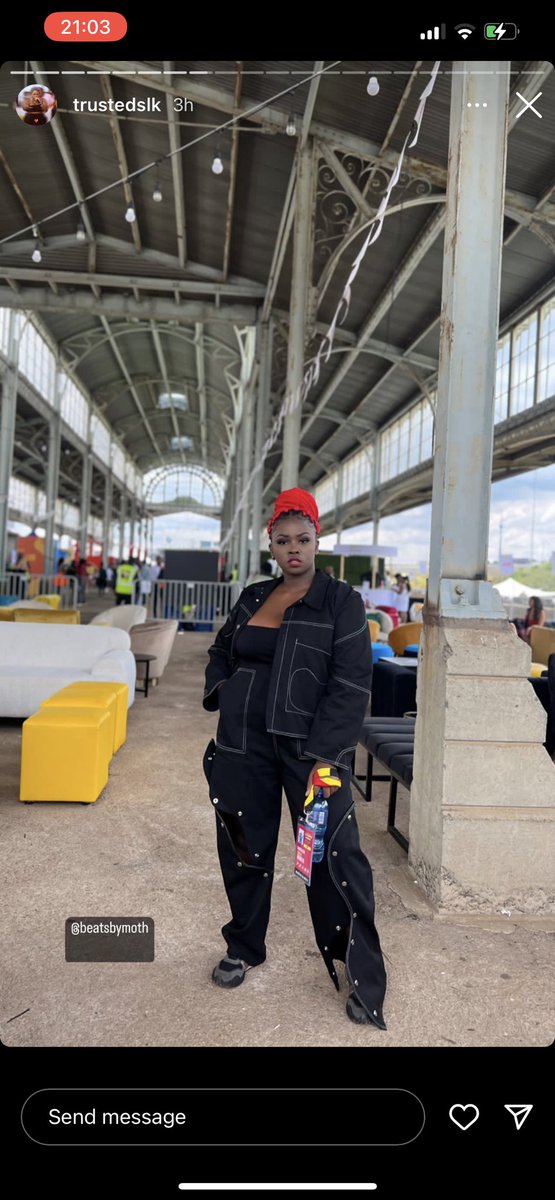 afrogrunge's tweet photo. We dressed TrustedSLK in this collabo piece with Cape Town based stylist Tiny2li for @CottonFestJHB https://t.co/lIwqe9TrSY