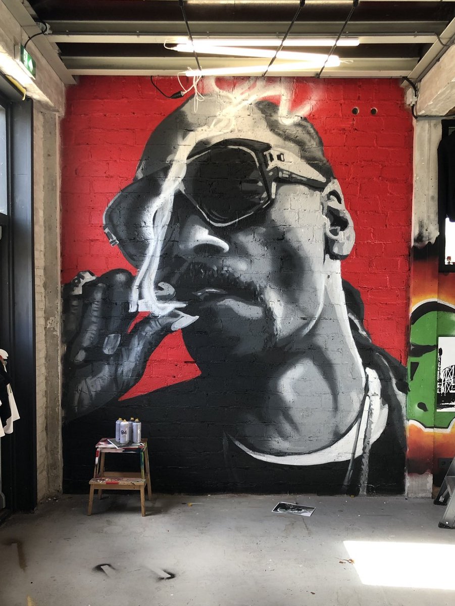 My ‘Snoop Dogg’, mural at the studio... 

You like it @snoopdogg ?

#snoop #SnoopDogg #graffiti #labrie #labriewashere