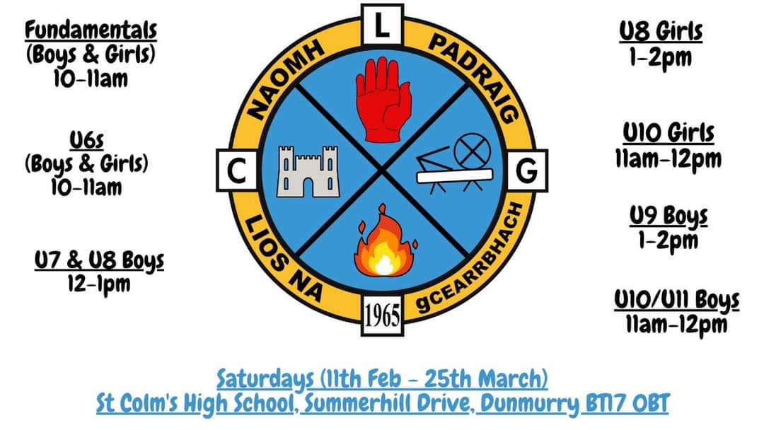 We cant wait to see all the underage players back tomorrow 😁  
Slight change in the schedule 👇

🟡U10/U11 boys and u10 girls 11am - 12pm
🔵U9 boys and u8 girls 1pm - 2pm
🟡New players always welcomed