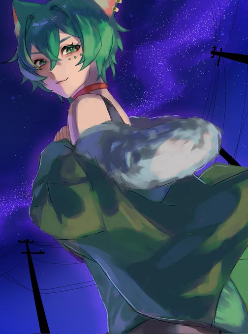# RTしたVtuberさんを描く #イラストシンシュ様 (@ sinsyu_osyaberi)描かせて頂きましたご協力ありがとうございます! 