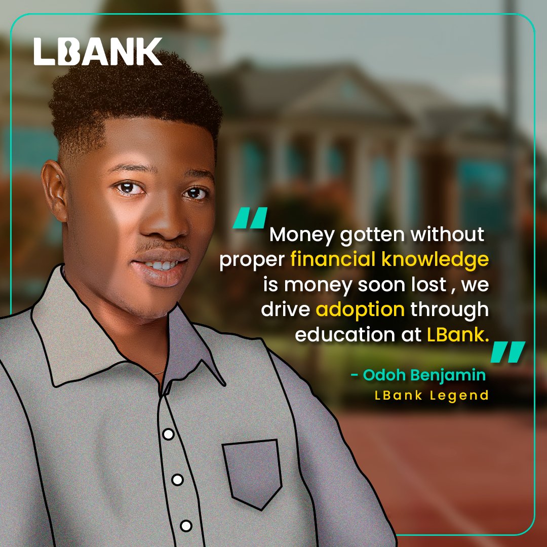 LBankAfrica's tweet photo. According to LBank Legend from Africa:
#LBank #LBankLegends #LearnWithLBank https://t.co/Ik3Bf9bGZP
