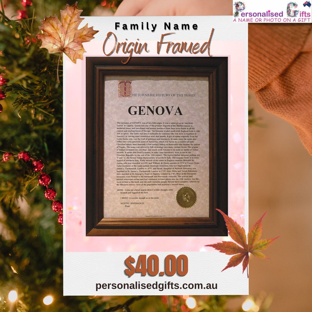 PersonalisedGi6's tweet photo. Over 200,000 surname origins available. Historically researched from as far back as the 12th century and beautifully presented on parchment paper with a Seal of Authenticity in a lovely timber frame.

Visit: https://t.co/oarcKdWVeS https://t.co/DxACclD2Ua