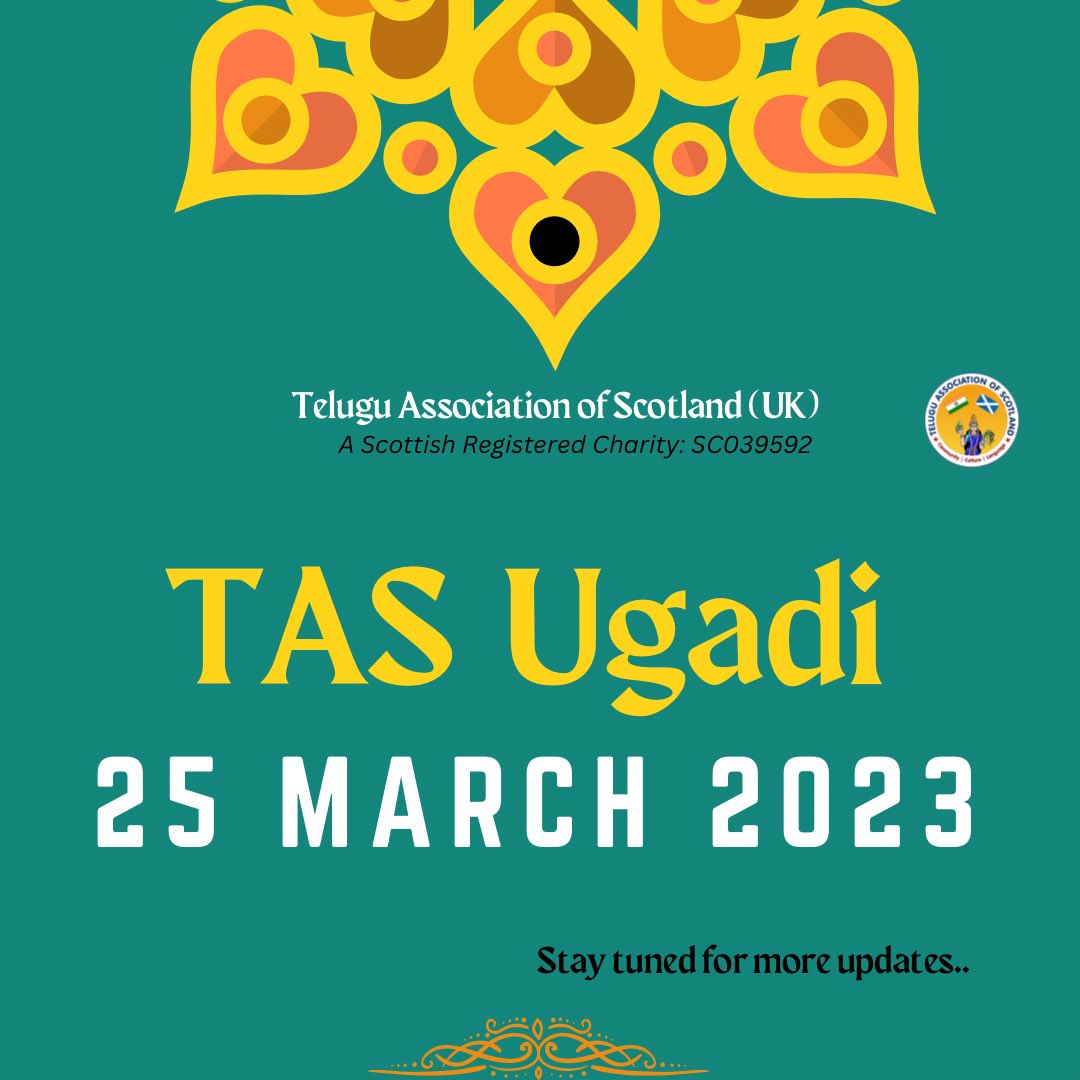 Save the date #TASUgadi2023
