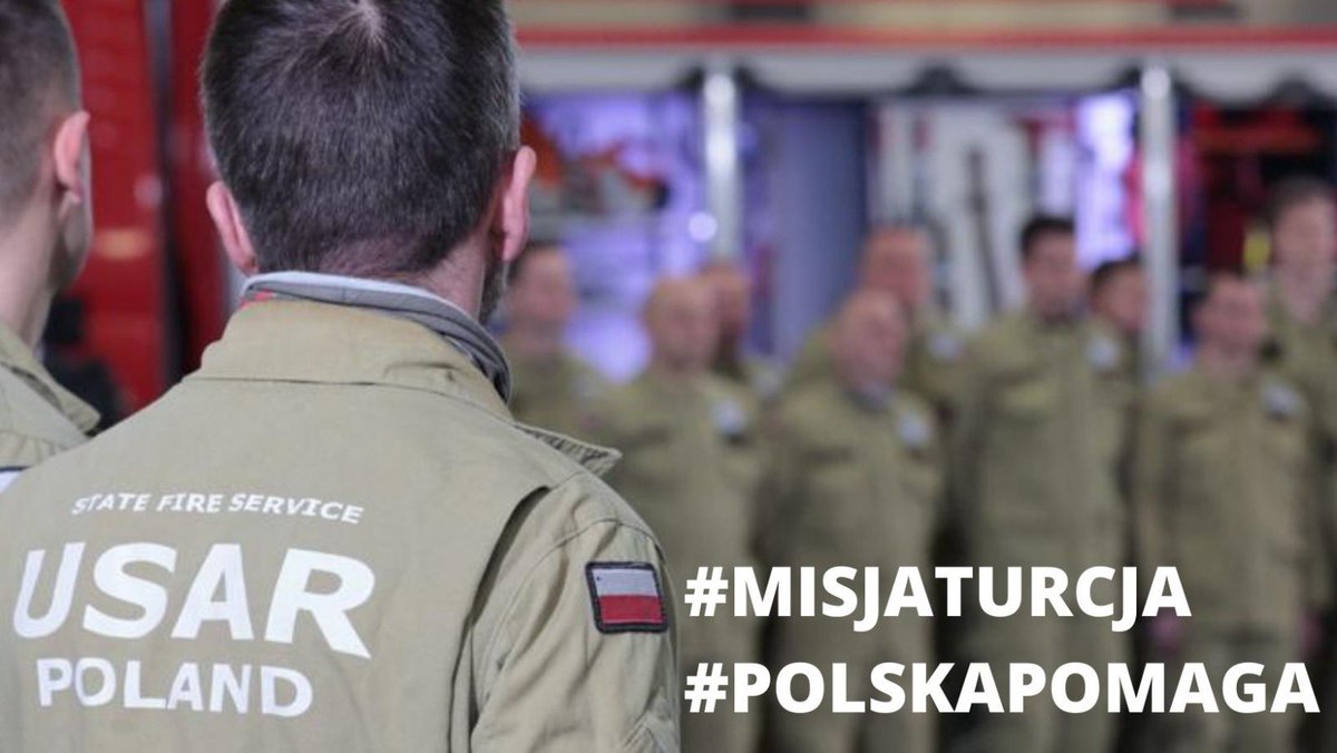 👨‍🚒🦮🇵🇱🇹🇷#MisjaTurcja 
PILNE: Polscy strażacy zostają w 🇹🇷 co najmniej do czwartku 16 lutego!
Decyzję o przedłużeniu akcji podjęto po konsultacji komendanta głównego <a href="/ABartkowiak_PSP/">Andrzej Bartkowiak</a> i dowódcy grupy #HUSAR z ministrem <a href="/MSWiA_GOV_PL/">MSWiA 🇵🇱</a> i władzami 🇹🇷 Nadal są szanse na wydobycie żywych