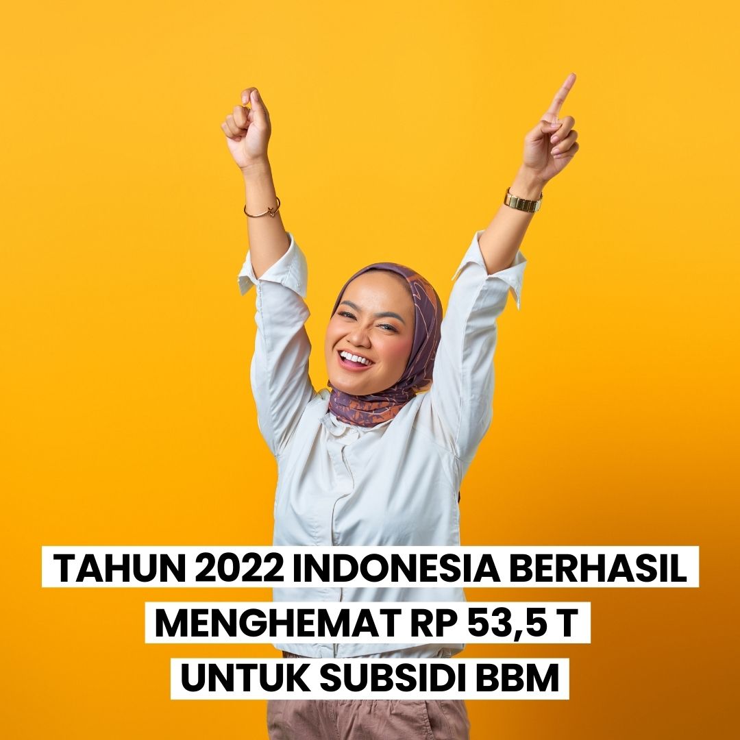 EndahNadia2's tweet photo. Mantabbb,. di Tahun 2022 Indonesia berhasil menghemat pengeluaran BBM subsidi.

#TransformasiDanEfisiensi #KaderNUInspiratif https://t.co/6NVOTsBsIB