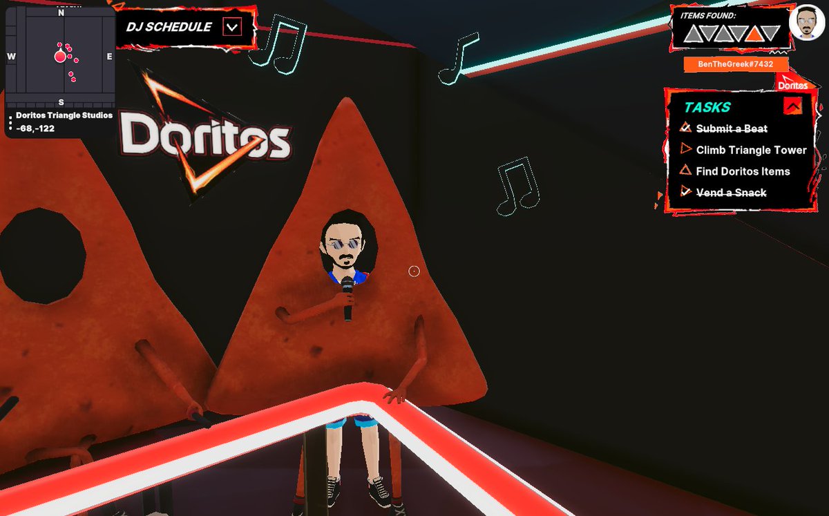 HelloBenWhite's tweet photo. 🚀🔥DORITOS have easily created the best, most rewarding activation I've seen in Decentraland yet!!
@polygonalmind
@Doritos
@NFT_NYC
@decentraland
@DCL_Events
@0xPolygon
#DoritosTriangleStudios #entry #Doritos #Decentraland #polygon #Polygonalmind https://t.co/nlGuVEGbjo