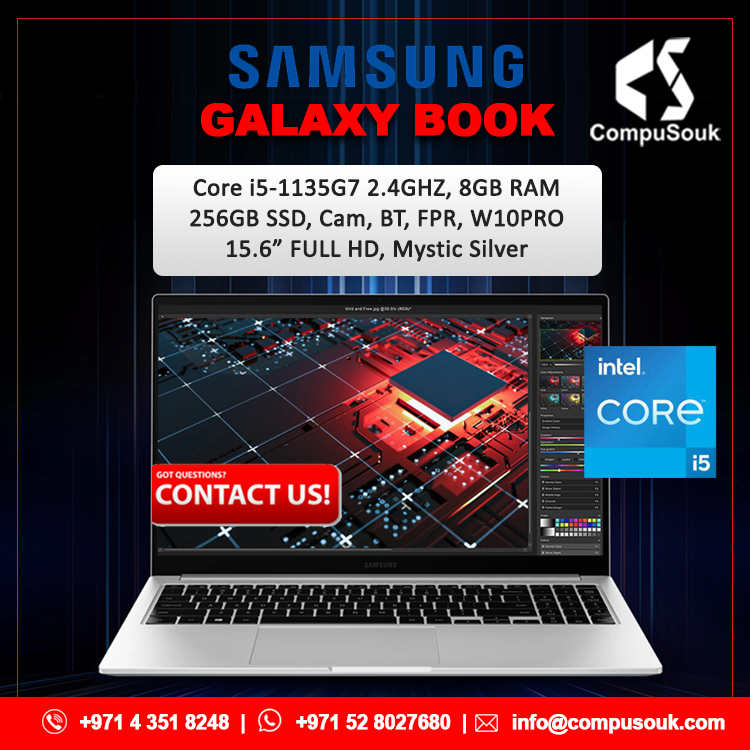 CompuSouk's tweet photo. Thin, Light & Powerful SAMSUNG GALAXY BOOK
🚨 Galaxy Book, 15", Intel® Core™ i5, 256GB
Book your Quantity
https://t.co/4B4UKDVn2Z
#compusouk #samsung #galaxy #notebook #galaxybook #distributor #dubailaptopdealer #wholesaledeal #dubaidealer #WTS #authoriseddistributor https://t.co/ZlzBeQSjrT