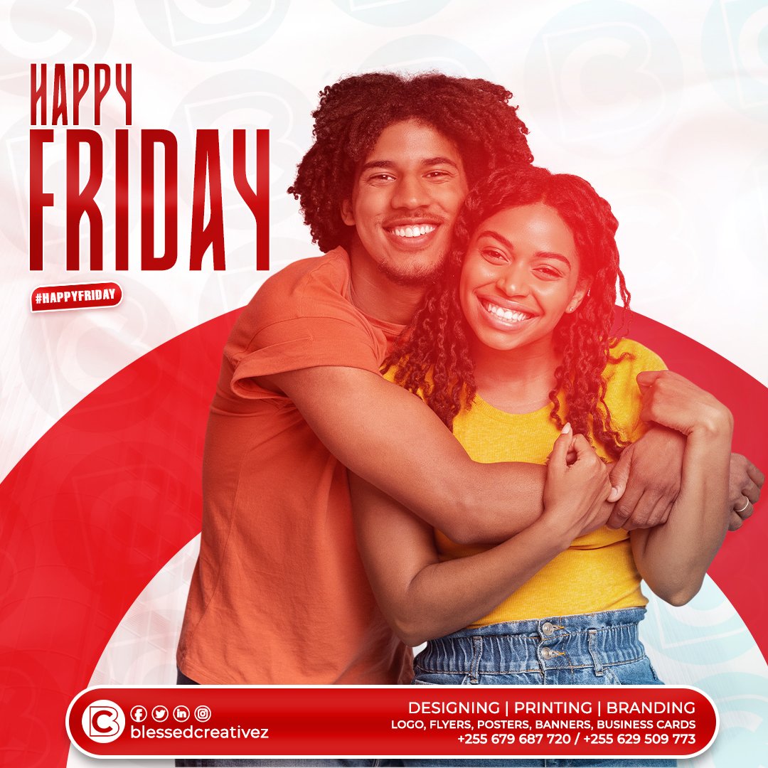 BlessedCreativz's tweet photo. Fine Fridays, Happy Friday to you all.๐น๐ฏ๐ช๐๐กโ๏ธโ๏ธ
WeDESIGN
WePRINT
WeBRAND
Call/Whatsapp: +255 679 687 720
Email: blessedcreativez@gmail.com
#blessedcreativez #gooddesign #goodbusiness #printing #happymonday #benice๐ #designing #branding #blecify #bekind #awesome https://t.co/1yhj1yLh5G
