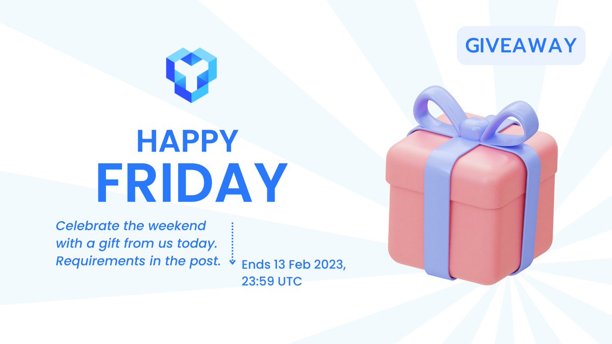 YouHodler's tweet image. Happy Friday!
Celebrate the weekend with a gift from us today!
3 winners will win 50 #USDT  each.

🎁 Follow @YouHodler
🎁 Tag a friend
🎁 RT this post using #YouHodler

Let's go 👇

T&amp;amp;Cs apply, in Tweet 2