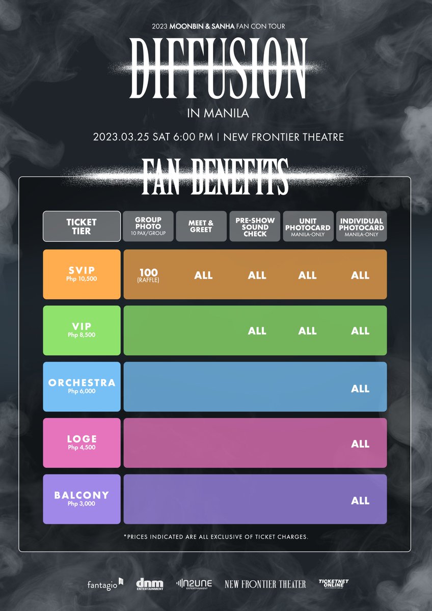 dnmentph's tweet photo. Here's everything you need to know about getting your tickets to #DIFFUSIONinMNL! Check out our thread below⬇️

🔜 Ticket Day 03.04.2023 @ 12PM @TicketNetPH 
📆 03.25.2023 @ 6PM
📍 @NewFrontierPh
✅ Follow our official pages for updates

#문빈_산하 #MOONBIN_SANHA #아스트로 #ASTRO https://t.co/QbhuHs3KNl