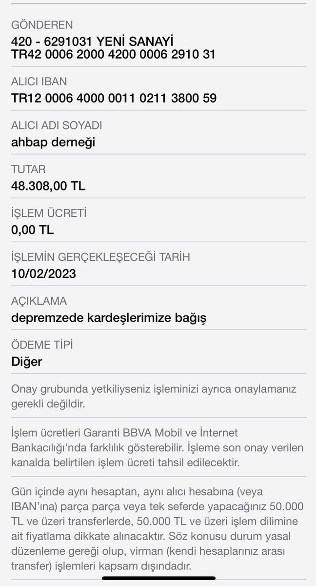 omerpa's tweet photo. @haluklevent Abi Akyüz grup olarak bağışımızı yaptık her şey için teşekkürler ankamall Zeynel çilli saygılar abi https://t.co/LiBCZ9aCSy