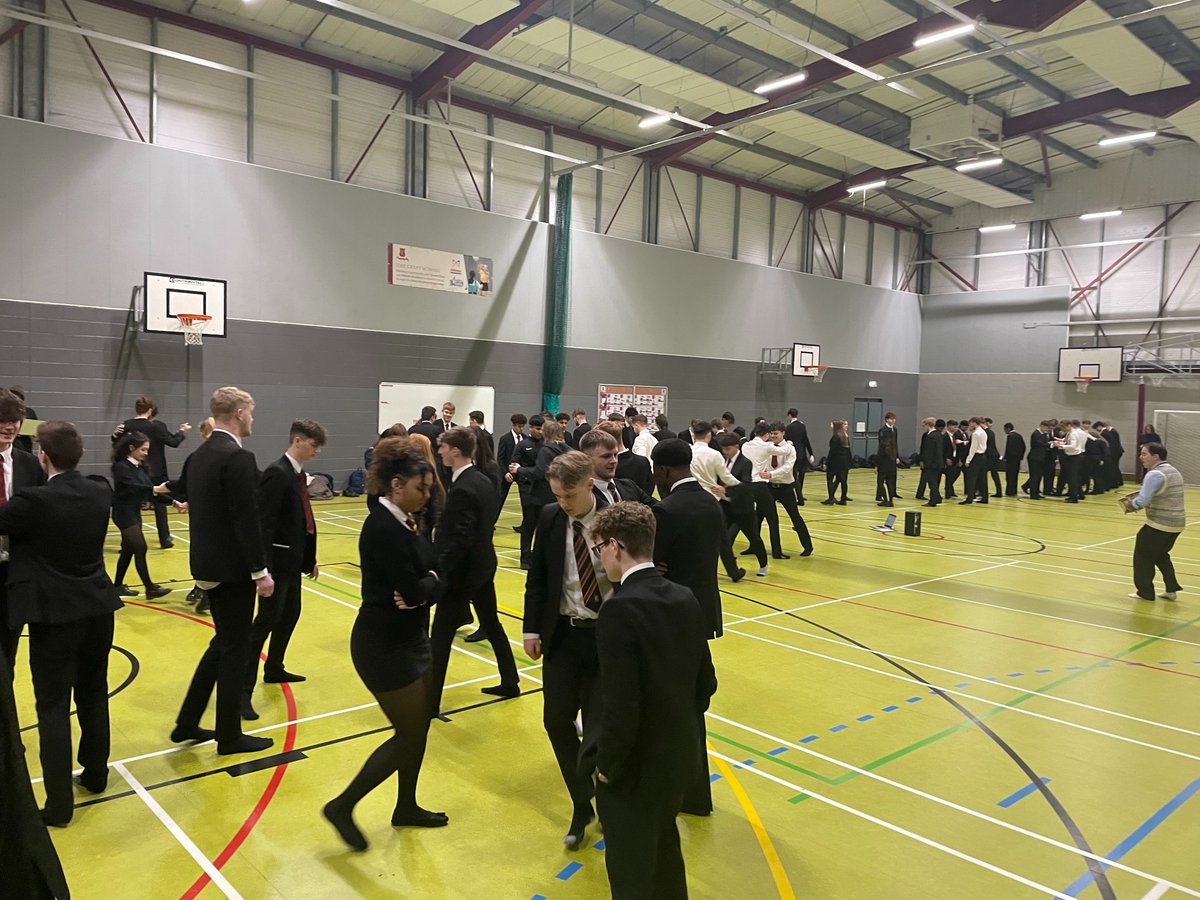 CryptSixth's tweet photo. This morning in tutor time saw all #CryptYr13 students ballroom dancing for #FunFriday! Great way to get energised for the day just before going on study leave for mock exams next week #ToFlourish https://t.co/4jcRNfTQLl