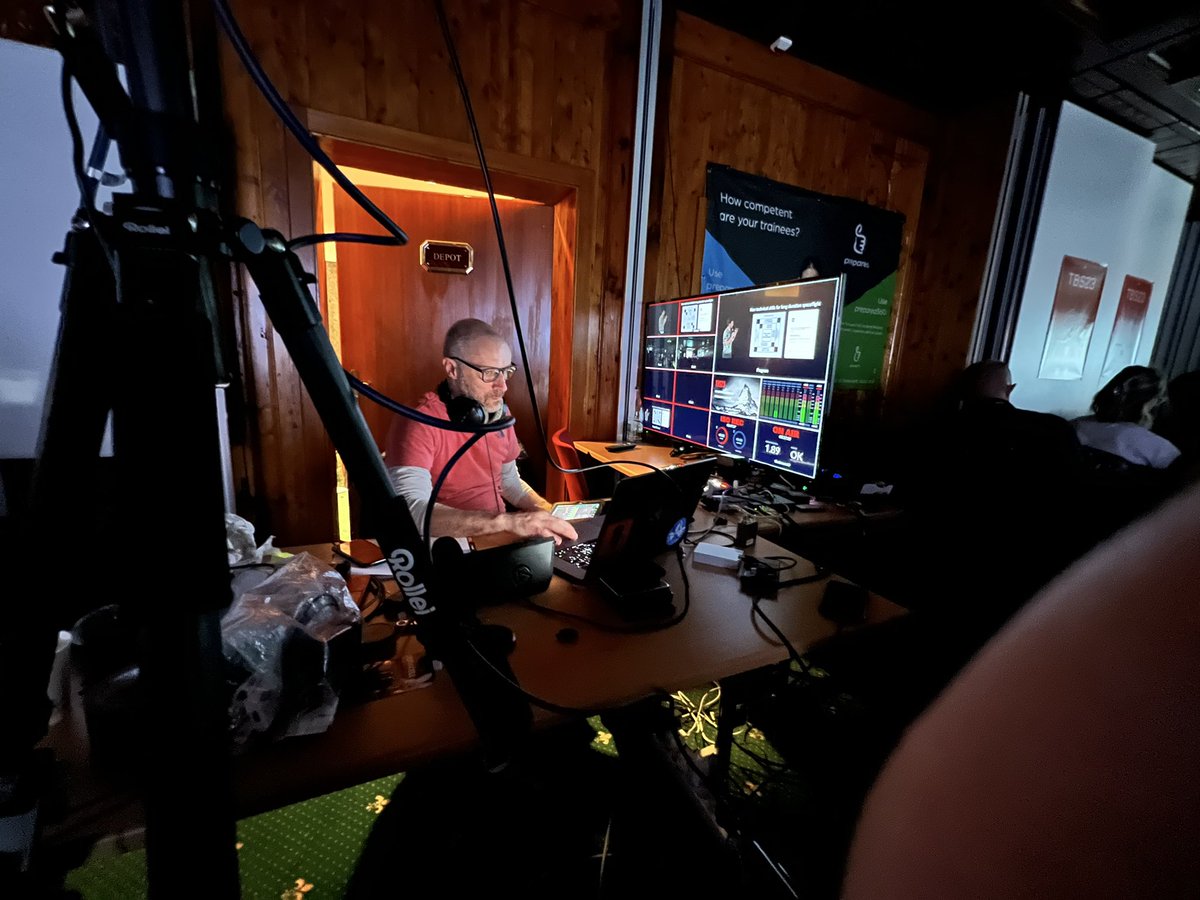 The mastermind behind everything technical and streaming here  at #TBS23: <a href="/mr_astvad/">Mads Astvad, MD</a> thank you for all the work in making this conference available to all interested. 
#dasfoam #FOAMed <a href="/TheBigSick/">the_enfermitx</a> <a href="/_dasFOAM/">dasFOAM</a>