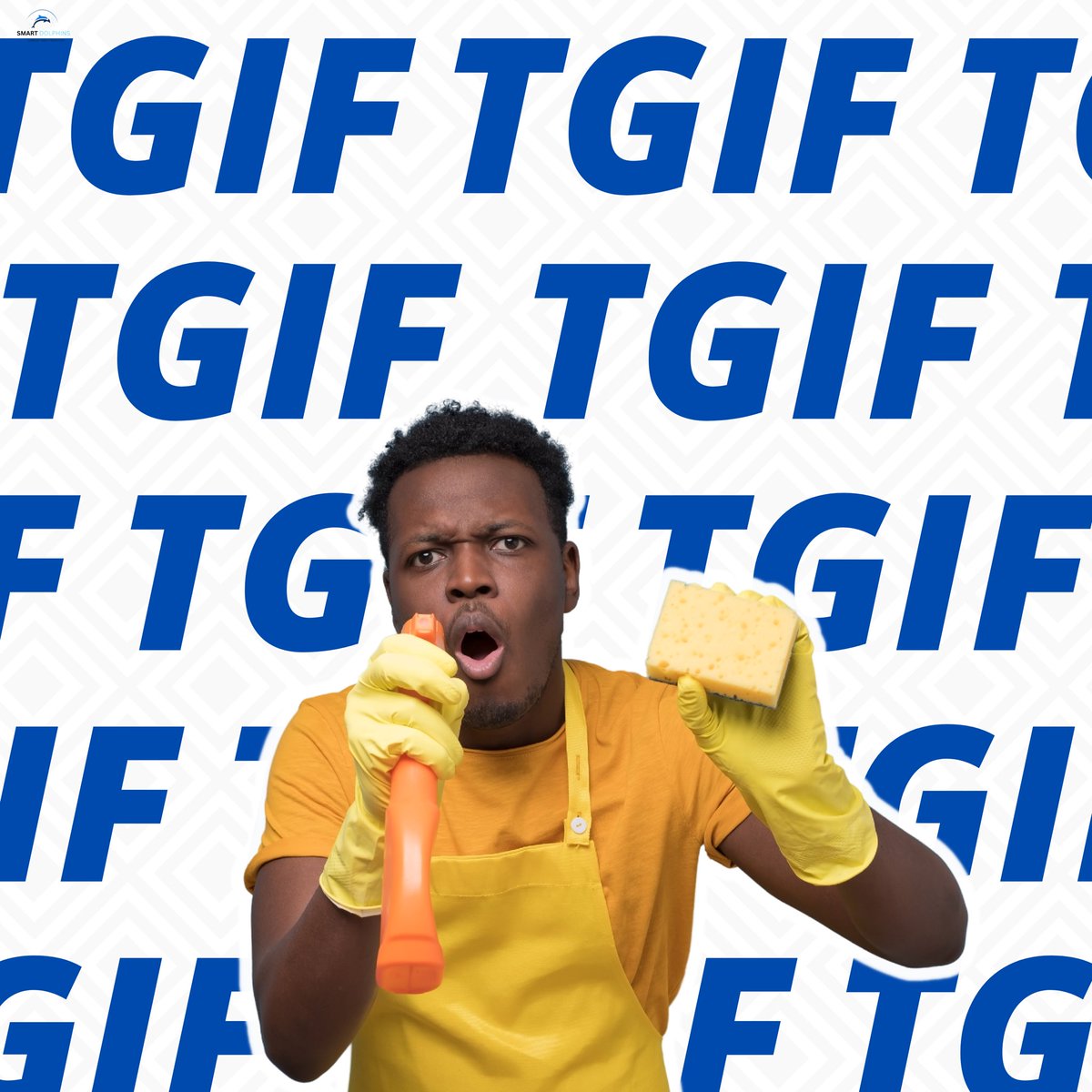 _smartdolphins's tweet photo. TGIF! It's time to kick back and enjoy the weekend, leaving the worries of cleaning to the pros 💪🏼. Our domestic staff is here to give your home a deep and thorough clean, leaving you with a spotless space and peace of mind.

Contact us today!
#staffrecruit #abujadomesticworker https://t.co/sXevW87Vpf
