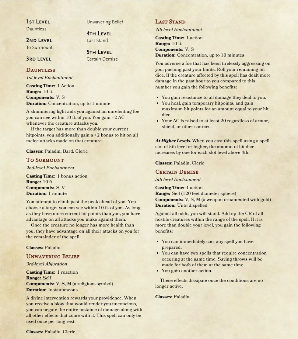 litplitty's tweet image. Wondering what those Kingslayer spells are? Here you go: