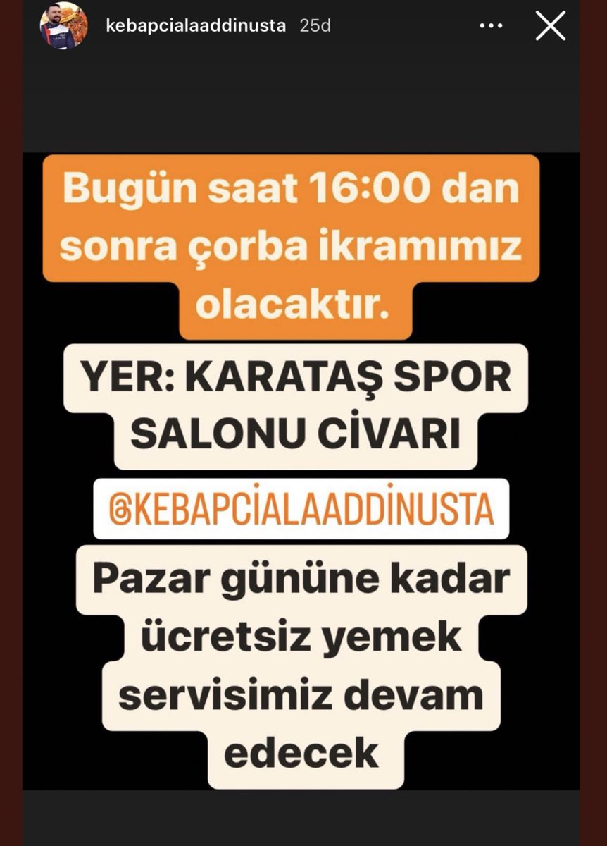 Karataş spor salonu civarı.