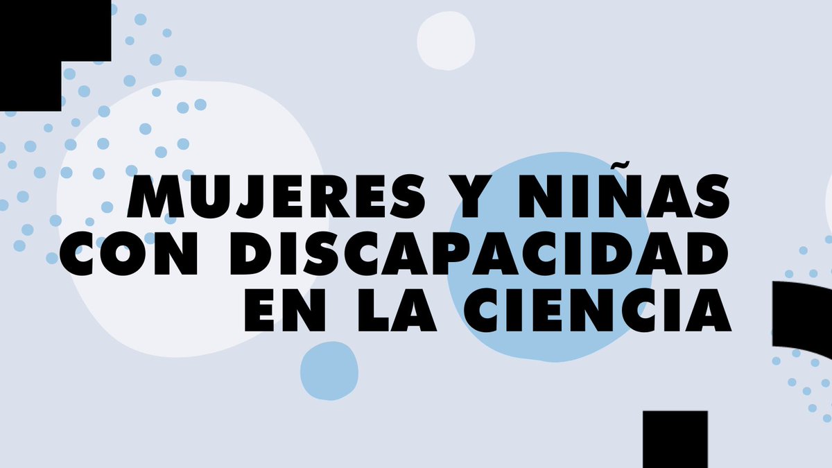 CEDID_dis's tweet photo. 📅 Mañana es el  #DíaMujerYNiñaEnCiencia y no podemos dejar de recordar el papel de las mujeres y las niñas con #discapacidad en la #ciencia, no sólo como beneficiarias, sino también como 𝗮𝗴𝗲𝗻𝘁𝗲𝘀 𝗱𝗲 𝗰𝗮𝗺𝗯𝗶𝗼.

Abrimos #hilo🧶 👇 https://t.co/dZeplu9EPS