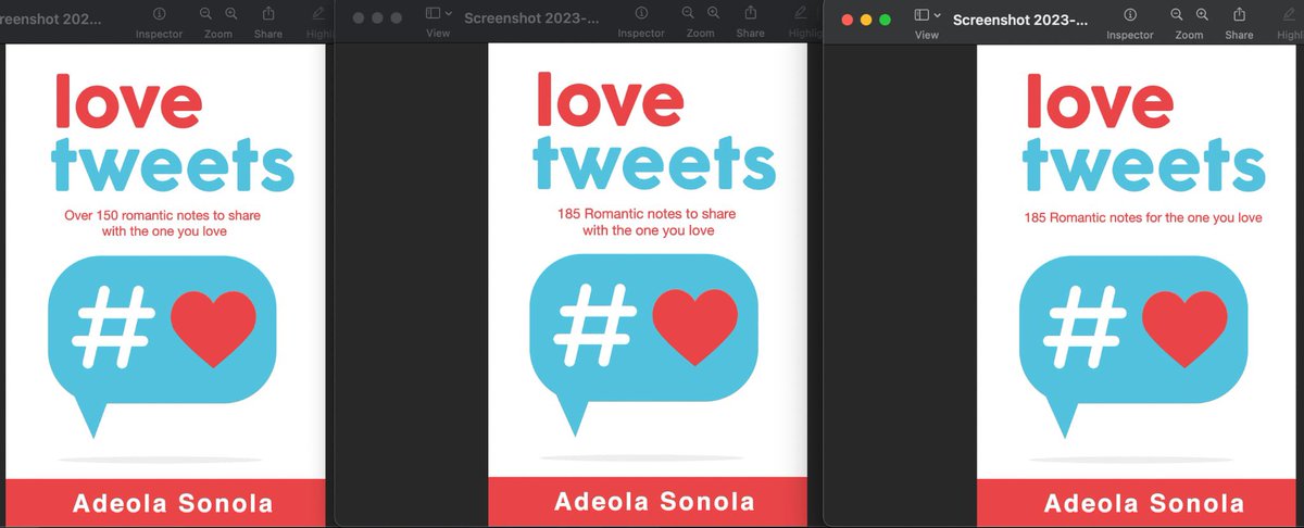 Iamadeolasonola's tweet photo. This was all shades of amazing!!!❤️❤️❤️ Thank you @iam_oluwatosinn for this fantastic review of #LOVETWEETS
https://t.co/5NuNdumQva https://t.co/5BBb0PRih0